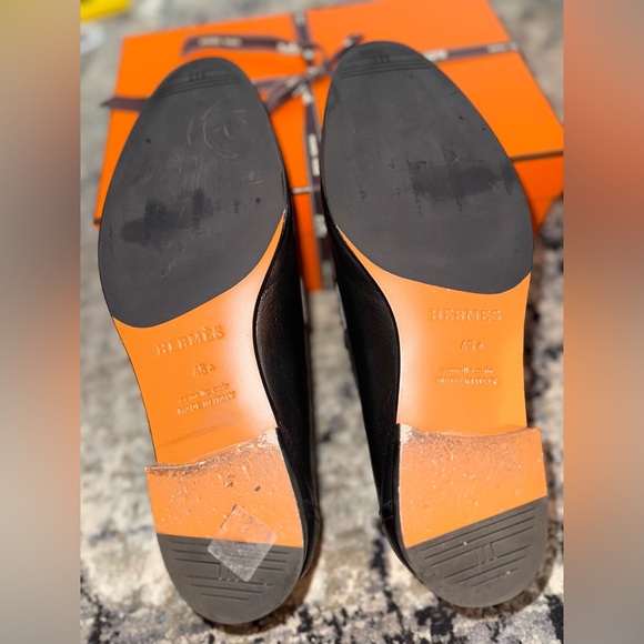 Hermes Men's Paris Loafers Wide size 45 - Picture 7 of 11